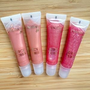 Lancome Juicy Tube Lip Gloss  - Nude on Left/ Each